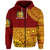 Tonga Vavau High School Zip Hoodie Kupesi Vibes Maroon LT8 - Polynesian Pride