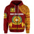 Tonga Vavau High School Zip Hoodie Simple Style Maroon LT8 - Polynesian Pride