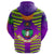 Custom Fiji Vuci Rugby Club Hoodie Creative Style Purple LT8 - Polynesian Pride