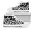 Pohnpei High Top Shoes - White Tentacle Turtle - Polynesian Pride