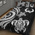 Pohnpei Quilt Bed Set - White Tentacle Turtle - Polynesian Pride