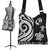 Tonga Boho Handbag - White Tentacle Turtle - Polynesian Pride