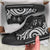 Niue High Top Shoes - White Tentacle Turtle - Polynesian Pride