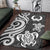 Pohnpei Area Rug - White Tentacle Turtle - Polynesian Pride