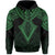 Hawaii Polynesian Hoodie Limited Tab Style Green - Polynesian Pride