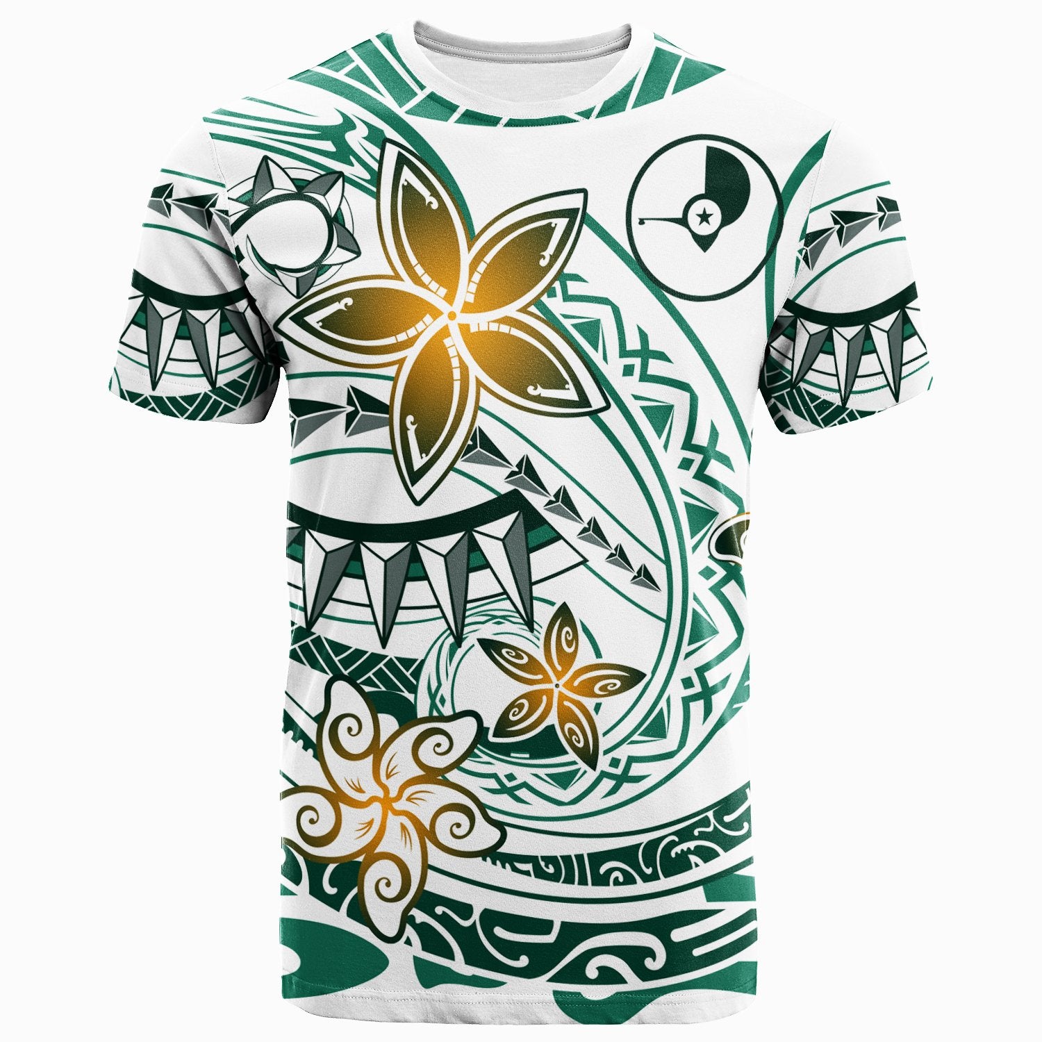 Yap T Shirt Spring Style White Color Unisex White - Polynesian Pride