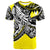 Yap T Shirt Tribal Jungle Yellow Pattern Unisex Yellow - Polynesian Pride