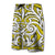 Hawaii Polynesian Maori Ethnic Ornament Board Shorts Yellow - Polynesian Pride