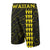 Hawaii Polynesian Warrior Board Shorts Yellow V.2 - Polynesian Pride