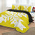 Hawaiian Royal Pattern Quilt Bed Set - Yellow - E2 Style - AH - Polynesian Pride