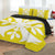 Hawaiian Royal Pattern Quilt Bed Set - Yellow - F3 Style - AH - Polynesian Pride