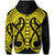 Hawaii Polynesian Hoodie In My Heart Ryan Style Yellow - Polynesian Pride