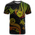 Tahiti Custom T Shirt Polynesian Turtle With Pattern Reggae Unisex Art - Polynesian Pride