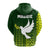 (MAGGIE) Tailevu Rugby Fiji Hoodie Go Green LT4 - Polynesian Pride