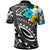 Yap Polo Shirt Polynesian Pattern Black Color - Polynesian Pride