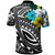 Vanuatu Polo Shirt Polynesian Pattern Black Color - Polynesian Pride