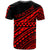 Vanuatu Custom T Shirt Special Polynesian Ornaments Red Color - Polynesian Pride