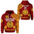 Custom Tonga Niuatoputapu High School Zip Hoodie Simple Style, Custom Text and Number LT8 Unisex Maroon - Polynesian Pride