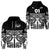 Custom Marquesas Islands Zip Hoodie Marquesan Tattoo Special Style Black LT8 - Polynesian Pride