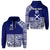 Custom St. andrews High School Zip Hoodie Tonga Kupesi Vibes LT8 - Polynesian Pride