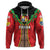 Custom Tonga Rugby Zip Hoodie Style Gown - Polynesian Pride