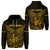 New Caledonia Zip Hoodie Simple Style Gold LT8 Unisex Gold - Polynesian Pride