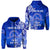 Tonga Tupou College Zip Hoodie Toloa Old Boys Simple Vibes Blue LT8 Unisex Blue - Polynesian Pride