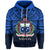 Custom Vibe Hoodie Samoa Zip Hoodie Special Polynesian No.3 Unisex Blue - Polynesian Pride